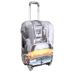 Защитное покрытие для чемодана Gianni Conti, полиэстер-лайкра, мультиколор 9008 L