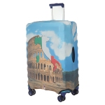 Защитное покрытие для чемодана Gianni Conti, полиэстер-лайкра, мультиколор 9018 L Travel Italy