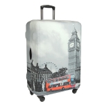 Защитное покрытие для чемодана Gianni Conti, полиэстер-лайкра, мультиколор 9019 L Travel London