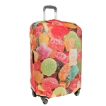 Защитное покрытие для чемодана Gianni Conti, полиэстер-лайкра, мультиколор 9016 L Travel Jujube