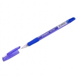 Ручка шариковая Stabilo "Bille 508 Needle" синяя, 0,7мм, грип, тонированный корпус