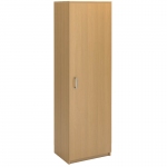 Шкаф для одежды однодверный с выдвижной штангой МФ Виско Стиль/Бук, 600*430*2030 (ПОД ЗАКАЗ)