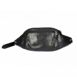 Напоясная сумка Gianni Conti, натуральная кожа, черный 915055 black