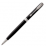 Ручка шариковая Parker Sonnet Core K430 Slim (1931503) LaqBlack CT M черные чернила подар.кор.