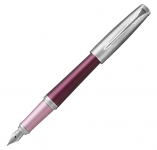 Ручка перьевая Parker Urban Premium F310 (1931567) Dark Purple CT F перо сталь нержавеющая подар.кор.