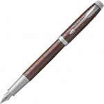 Ручка перьевая Parker IM Premium F324 (1931676) Brown CT F перо сталь нержавеющая подар.кор.