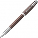 Ручка роллер Parker IM Premium T324 (1931678) Brown CT F черные чернила подар.кор.