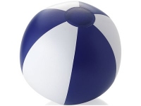 Мяч надувной пляжный, синий/белый, ПВХ