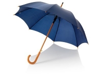Зонт-трость «Kyle», темно-синий, полиэстер/дерево