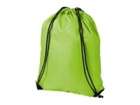 Рюкзак «Oriole», зеленое яблоко/черный, полиэстер 210D