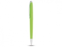Ручка пластиковая шариковая «Sunrise», зеленое яблоко/серебристый, АБС пластик
