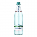 Вода минеральная газированная Боржоми 0,5л, стеклянная бутылка