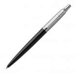 Ручка гелевая Parker «Jotter Core Bond Street Black CT», черный/серебристый, нержавеющая сталь, черный металлик. отделка- нержавеющая сталь