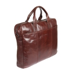 Деловая сумка Gianni Conti, натуральная кожа, коричневый 701245 brown