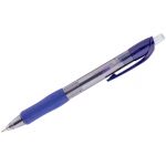 Ручка шариковая автоматическая Crown "Kinex" синяя, 0,7мм, грип