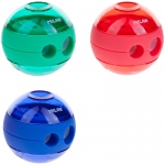 Точилка пластиковая Milan "Sphere", 2 отверстия, контейнер