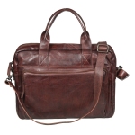 Деловая сумка Gianni Conti, натуральная кожа, коричневый 4101266 brown