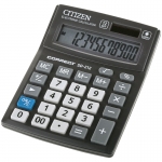 Калькулятор настольный Citizen Correct SD, 12 разр., двойное питание, 103*138*24мм, черный