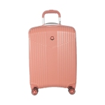 Чемодан-тележка Verage, поликарбонат + ABS, розовый