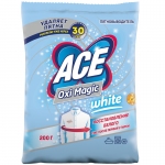 Пятновыводитель Ace "OxiMagic White", порошок, для белых тканей, 200г