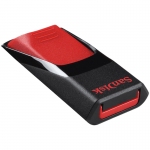 Память SanDisk "Cruzer Edge"  32GB, USB 2.0 Flash Drive, красный, черный