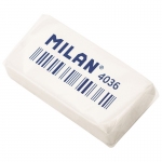 Ластик Milan "4036", прямоугольный, синтетический каучук, 39*20*8мм