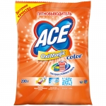 Пятновыводитель Ace "OxiMagic Color", порошок, для цветных тканей, 200г