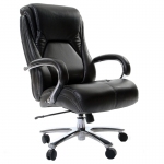 Кресло руководителя Chairman 402 кожа черная, механизм качания, до 250 кг (ПОД ЗАКАЗ)