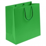 Пакет бумажный Porta L, зеленый, 35x35x16 см