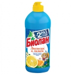 Средство для мытья посуды Биолан "Апельсин и Лимон", 450мл