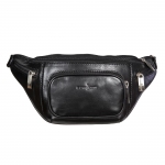 Напоясная сумка Gianni Conti, натуральная кожа, черный 9405041 black
