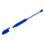 Ручка гелевая стираемая Erich Krause "ErgoLine Erase" синяя, 0,7мм, грип