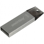 Память Smart Buy "U10"   16GB, USB 2.0 Flash Drive, серебристый (металл. корпус)