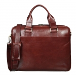 Деловая сумка Gianni Conti, натуральная кожа, коричневый 9401295 brown