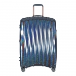 Чемодан-тележка Verage, ударопрочный S-PET пластик Ultra Light, голубой