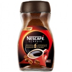 Кофе растворимый Nescafe "Classic", гранулированный, стеклянная банка, 95г