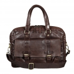 Деловая сумка Gianni Conti, натуральная кожа, коричневый 4001381 brown