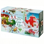 Подарочный набор чая Ahmad Tea "One love", 3 пачки, 25 пакетиков по 1,5г, картон. коробка (зимний)