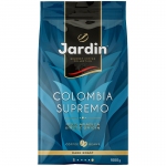 Кофе в зернах Jardin "Colombia Supremo", вакуумный пакет, 1кг