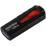Память Smart Buy "Iron" 128GB, USB 3.0 Flash Drive, красный, черный
