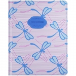 Дневник 1-11 кл. 48л. (твердый) "Blue dragonfly", иск. кожа, ляссе, тиснение