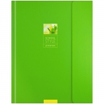 Дневник 1-11 кл. 48л. (твердый) "Зеленый минимализм", тонир. блок, ляссе,магн. клапан, тиснение
