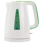 Чайник электрический Polaris PWK 1743С, 1.7л, 2200Вт, пластик, зеленый