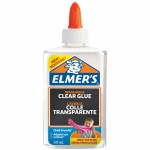 Клей канцелярский Elmers "Clear Glue", 147мл, для слаймов (1 слайм)