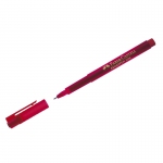 Ручка капиллярная Faber-Castell "Broadpen 1554" красная, 0,8мм