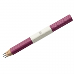 Набор карандашей ч/г Graf von Faber-Castell "Guilloche Electric Pink", 3шт.