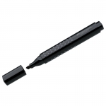 Маркер перманентный Faber-Castell "Grip 1503" черный, скошенный, 5,0мм
