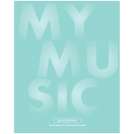 Дневник для музыкальной школы 48л. (твердый) "My music", матовая ламинация, выборочный лак