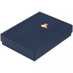 Коробка Good Luck, синяя, 15,3х11,3х3,4 см; внутренние размеры: 14,7х10,9х2,9 см