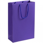 Пакет бумажный Porta M, фиолетовый, 23х35х10 см